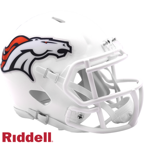 Denver Broncos Helmet Riddell Replica Mini Speed Style On-Field Alternate 2024-0