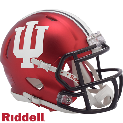 Indiana Hoosiers Helmet Riddell Replica Mini Speed Style 2023-0