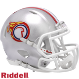 Liberty Flames Helmet Riddell Replica Mini Speed Style Silver Eagle Design-0