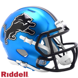 Detroit Lions Helmet Riddell Replica Mini Speed Style On-Field Alternate 2024-0