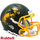 North Dakota State Bison Helmet Riddell Replica Mini Speed Style Harvest Design-0