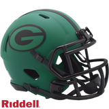 Green Bay Packers Helmet Riddell Replica Mini Speed Style Rave Alternate-0