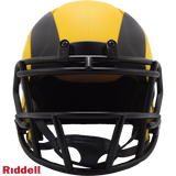 Los Angeles Rams Helmet Riddell Replica Mini Speed Style Rave Alternate-2