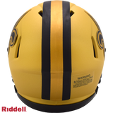 New Orleans Saints Helmet Riddell Replica Mini Speed Style Rave Alternate-1