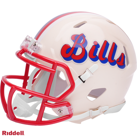 Buffalo Bills Helmet Riddell Replica Mini Speed Style Retro Collection-0