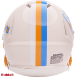 Los Angeles Chargers Helmet Riddell Replica Mini Speed Style Retro Collection-3