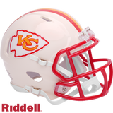 Kansas City Chiefs Helmet Riddell Replica Mini Speed Style Retro Collection-3
