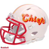 Kansas City Chiefs Helmet Riddell Replica Mini Speed Style Retro Collection-1