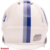 Indianapolis Colts Helmet Riddell Replica Mini Speed Style Retro Collection-3