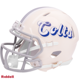 Indianapolis Colts Helmet Riddell Replica Full Size Speed Style Retro Collection-3