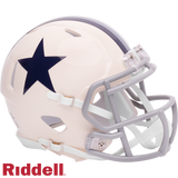Dallas Cowboys Helmet Riddell Replica Full Size Speed Style Retro Collection-0
