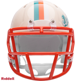 Miami Dolphins Helmet Riddell Replica Mini Speed Style Retro Collection-2