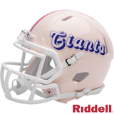 New York Giants Helmet Riddell Replica Mini Speed Style Retro Collection-1