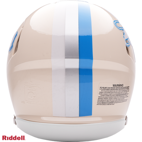 Detroit Lions Helmet Riddell Replica Mini Speed Style Retro Collection-0