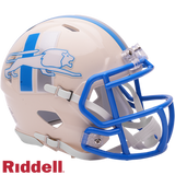 Detroit Lions Helmet Riddell Replica Mini Speed Style Retro Collection-2