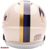Baltimore Ravens Helmet Riddell Replica Mini Speed Style Retro Collection-0
