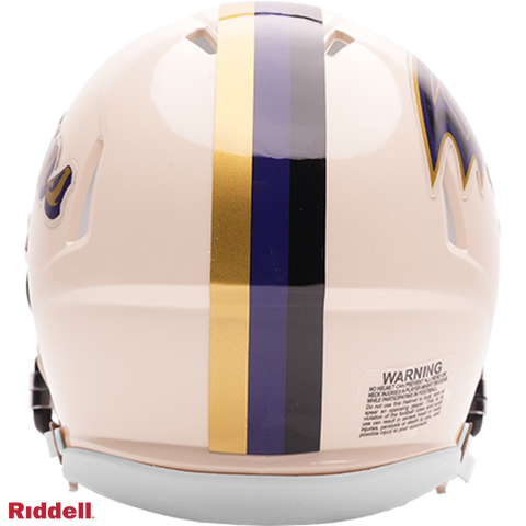 Baltimore Ravens Helmet Riddell Replica Mini Speed Style Retro Collection-0