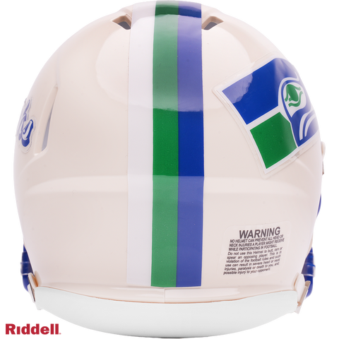 Seattle Seahawks Helmet Riddell Replica Mini Speed Style Retro Collection-0