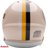Pittsburgh Steelers Helmet Riddell Replica Mini Speed Style Retro Collection-0