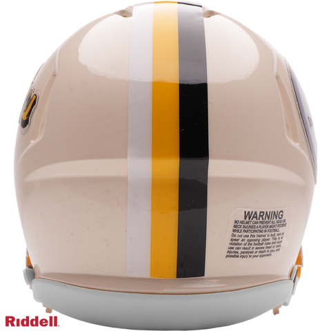 Pittsburgh Steelers Helmet Riddell Replica Mini Speed Style Retro Collection-0