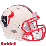 Houston Texans Helmet Riddell Replica Mini Speed Style Retro Collection-0