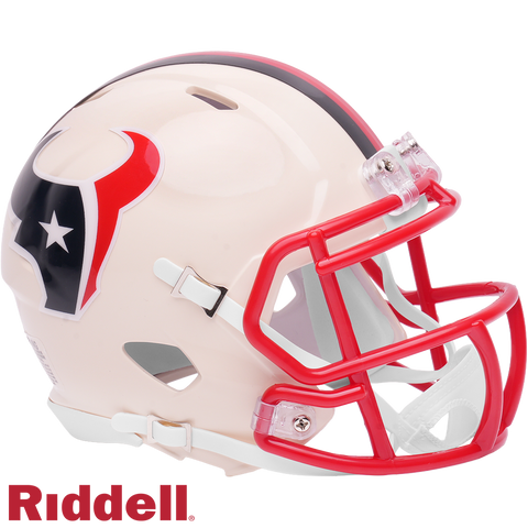Houston Texans Helmet Riddell Replica Mini Speed Style Retro Collection-0
