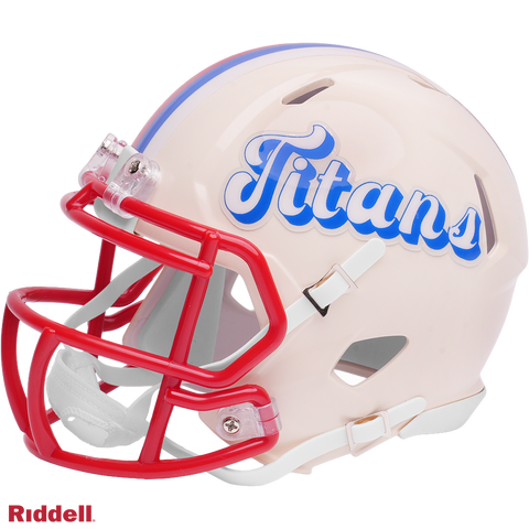 Tennessee Titans Helmet Riddell Replica Mini Speed Style Retro Collection-0
