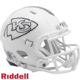 Kansas City Chiefs Helmet Riddell Replica Mini Speed Style Salute To Service 2024-0