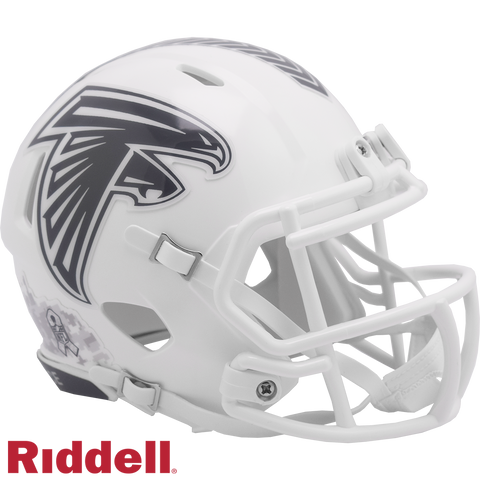 Atlanta Falcons Helmet Riddell Replica Mini Speed Style Salute To Service 2024-0