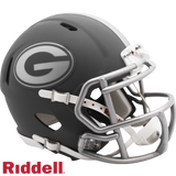 Georgia Bulldogs Helmet Riddell Replica Mini Speed Style Slate Alternate-0