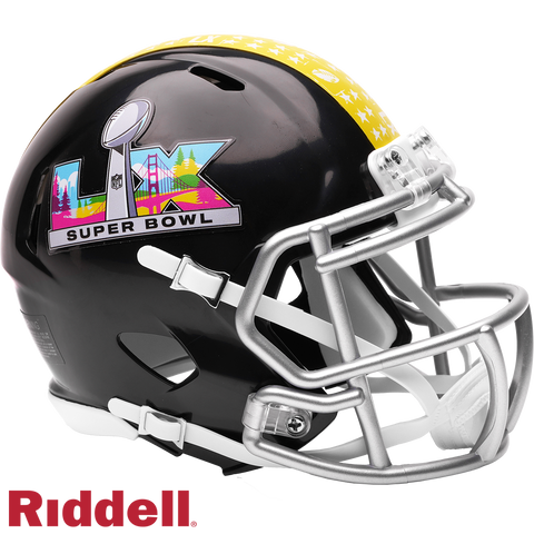 Super Bowl LX Helmet Riddell Replica Mini Speed Style-0