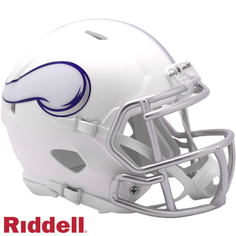 Minnesota Vikings Helmet Riddell Replica Mini Speed Style On-Field Alternate 2024-0