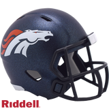 Denver Broncos Helmet Riddell Pocket Pro Speed Style 2024-0