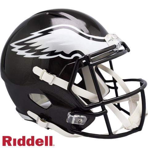 Philadelphia Eagles Helmet Riddell Replica Full Size Speed Style On-Field Alternate-0