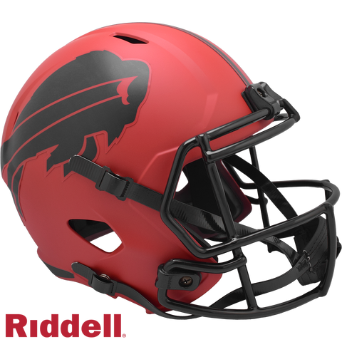 Buffalo Bills Helmet Riddell Replica Full Size Speed Style Rave Alternate-0