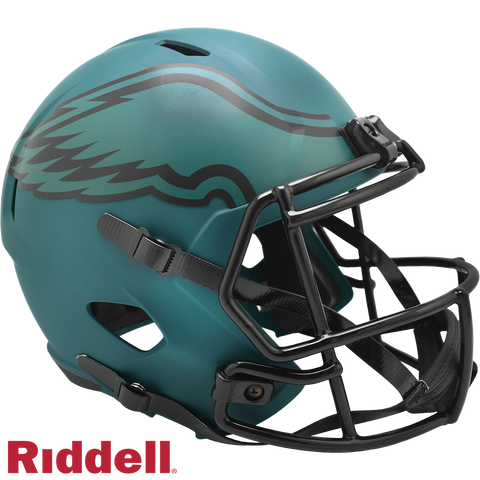 Philadelphia Eagles Helmet Riddell Replica Full Size Speed Style Rave Alternate-0