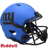 New York Giants Helmet Riddell Replica Full Size Speed Style Rave Alternate-0