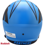 Carolina Panthers Helmet Riddell Replica Full Size Speed Style Rave Alternate-1