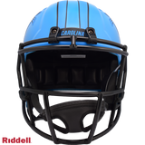 Carolina Panthers Helmet Riddell Replica Full Size Speed Style Rave Alternate-2