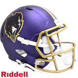 Baltimore Ravens Helmet Riddell Replica Full Size Speed Style On-Field Alternate 2024 - Special Order-0