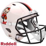 Cleveland Browns Helmet Riddell Replica Full Size Speed Style Retro Collection-3
