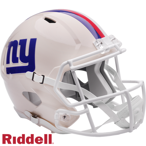 New York Giants Helmet Riddell Replica Full Size Speed Style Retro Collection-0