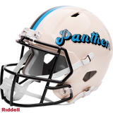 Carolina Panthers Helmet Riddell Replica Full Size Speed Style Retro Collection-1