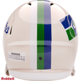 Seattle Seahawks Helmet Riddell Replica Full Size Speed Style Retro Collection-2