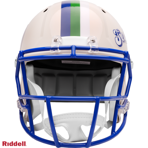 Seattle Seahawks Helmet Riddell Replica Full Size Speed Style Retro Collection-0