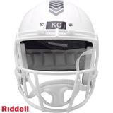 Kansas City Chiefs Helmet Riddell Replica Full Size Speed Style Salute To Service 2024-1