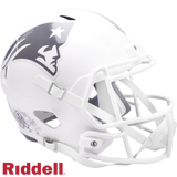 New England Patriots Helmet Riddell Replica Full Size Speed Style Salute To Service 2024-0