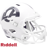 Los Angeles Rams Helmet Riddell Replica Full Size Speed Style Salute To Service 2024-0