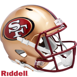 San Francisco 49ers Helmet Riddell Replica Full Size Speed Style 1996-2008 T/B-0