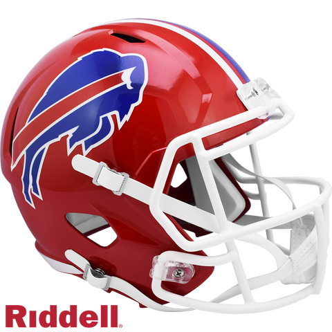 Buffalo Bills Helmet Riddell Replica Full Size Speed Style 1987-2001 T/B-0